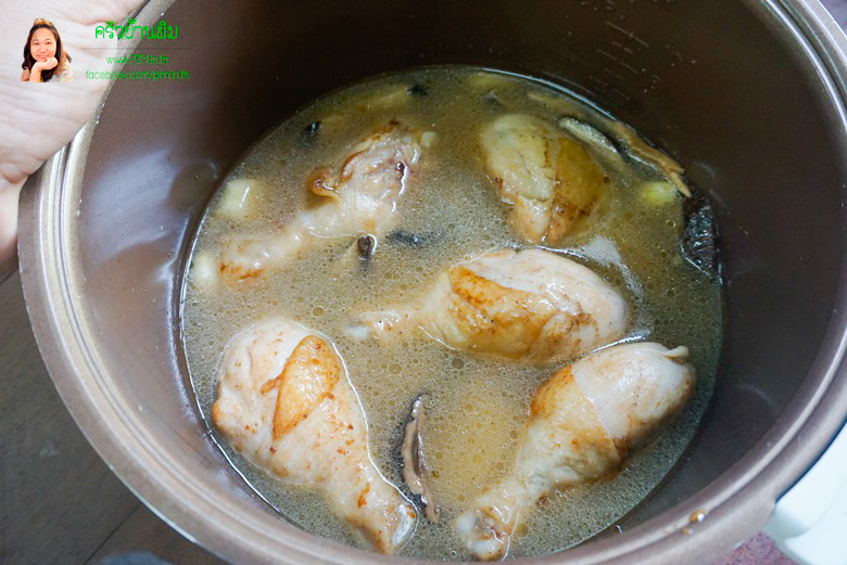 chicken with shiitake mushroom pilaf 23