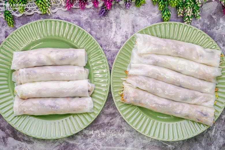 chinese steamed rice noodle with bamboo shoot rolls 17