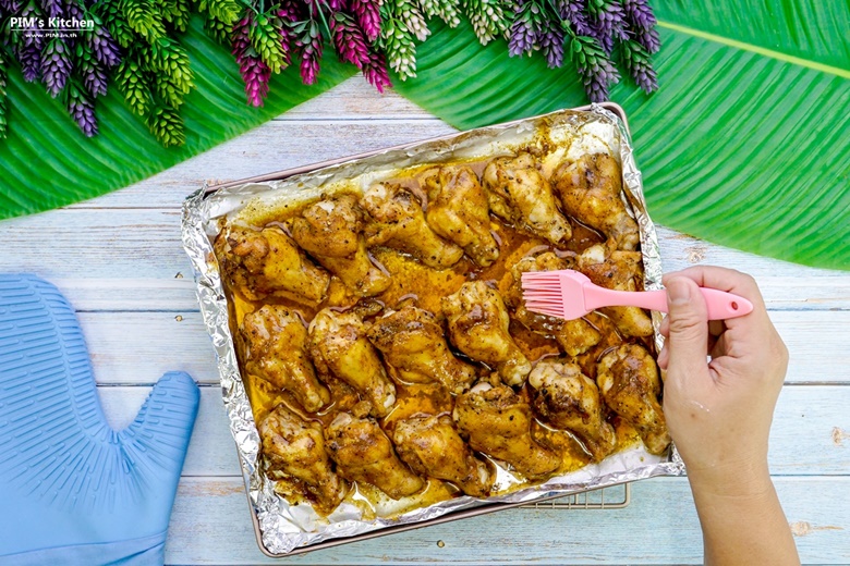 grilled chicken wings with curry powder 14