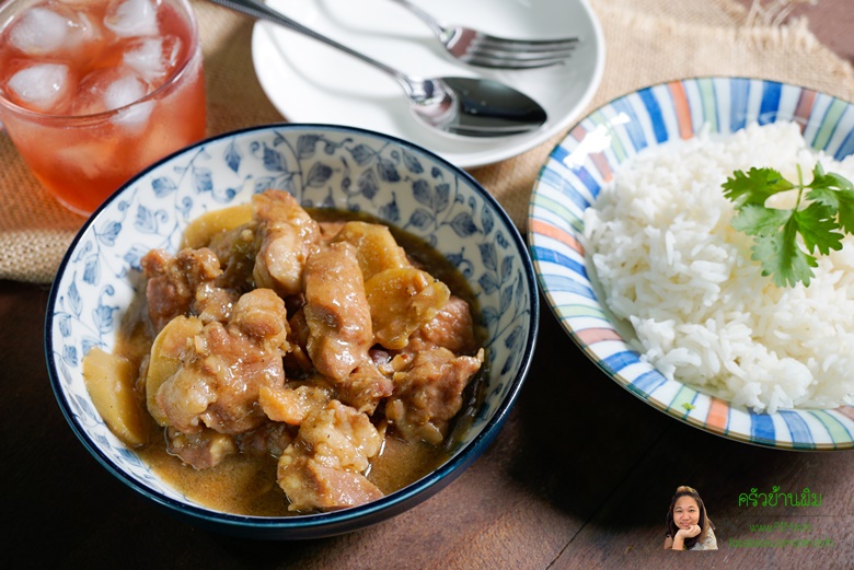 braised pork with salted fish 21