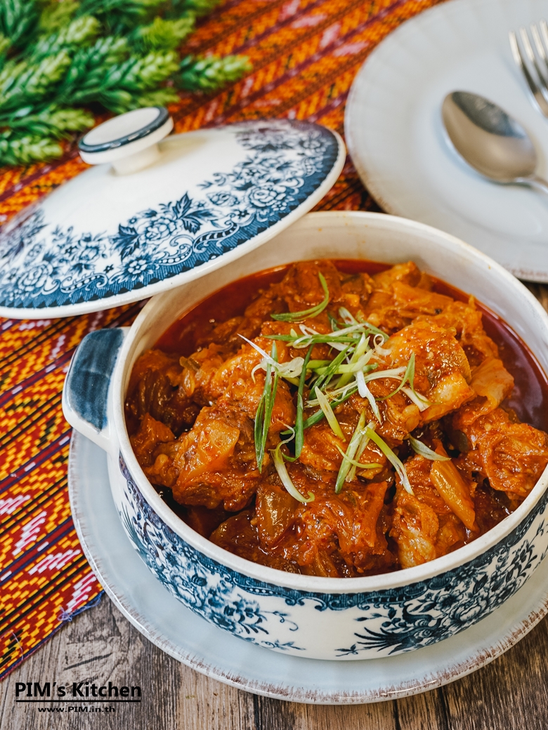 stewed pork ribs with kimchi 21