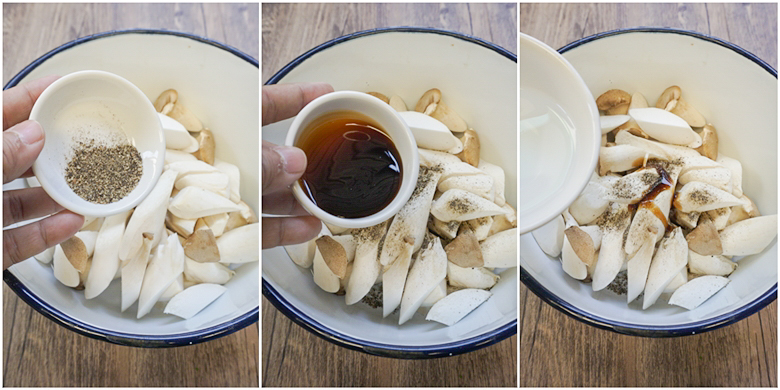 fried mushroom with dried chilli and peanut03