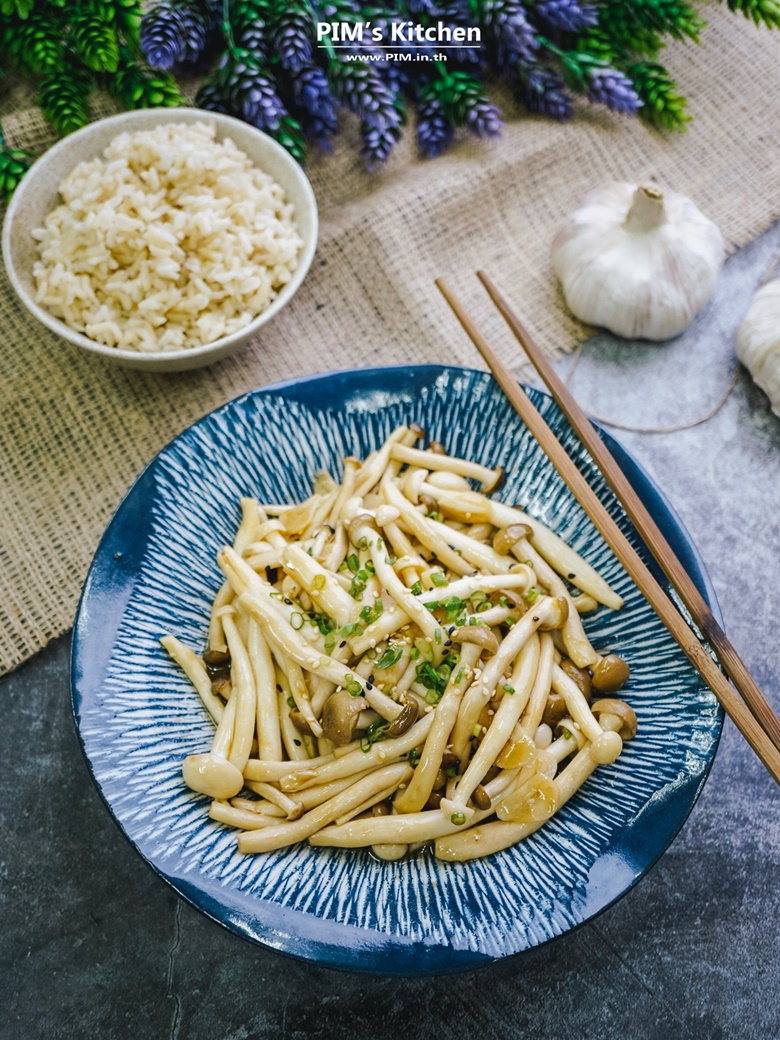 fried mushroom with garlic and butter 5