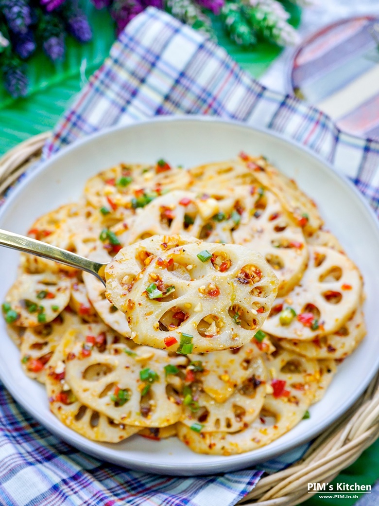 spicy lotus root salad 02