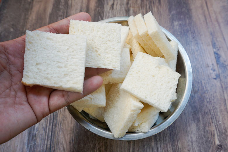 no fried bread with minced pork spread 14