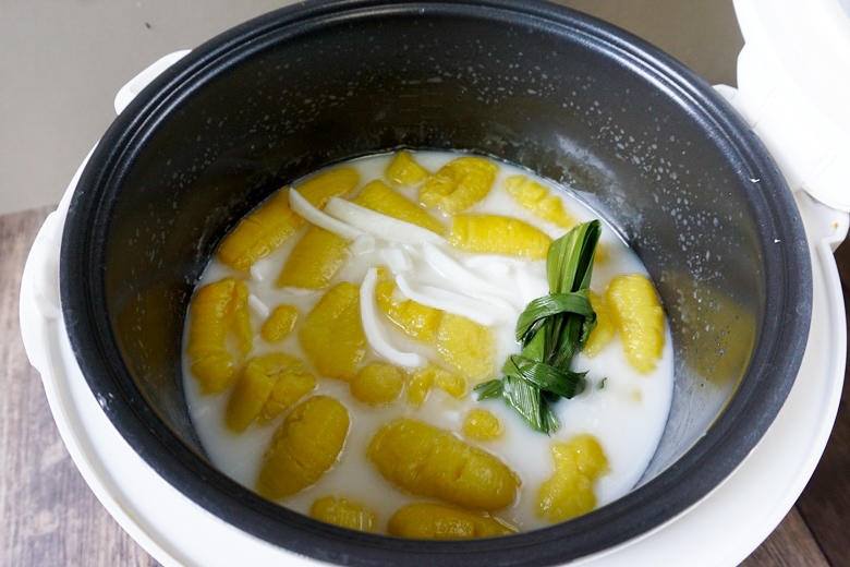 lady finger banana in coconut milk 08